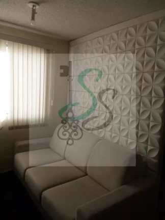 Imagem Venda de apartamento no Residencial Sirius, Campinas. 2 dormitórios, sala, cozinha, lavanderia, banheiro, vaga de garagem