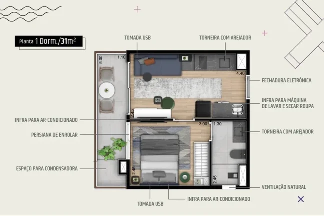 Imagem APARTAMENTO RESIDENCIAL em São Paulo - SP, Pinheiros