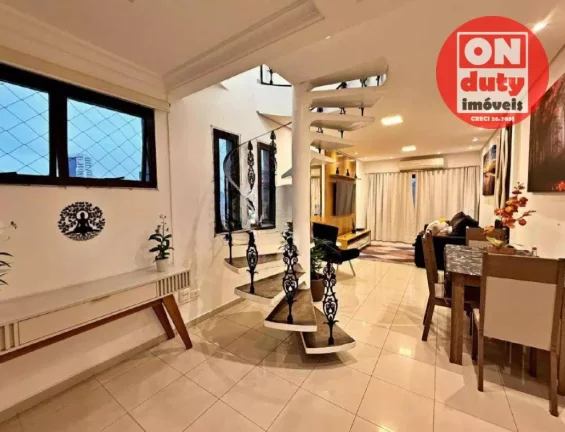 Imagem Cobertura com 3 quartos à venda, 258 m² por R$ 2.520.000 - Boqueirão - Santos/SP