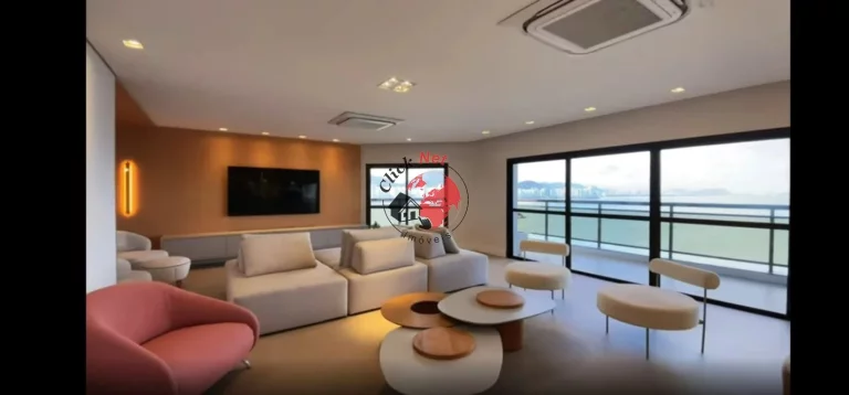 Imagem Apartamento Lindo à Venda com 251m² e Linda Vista para o Mar no bairro Asturias - Estuda Permuta