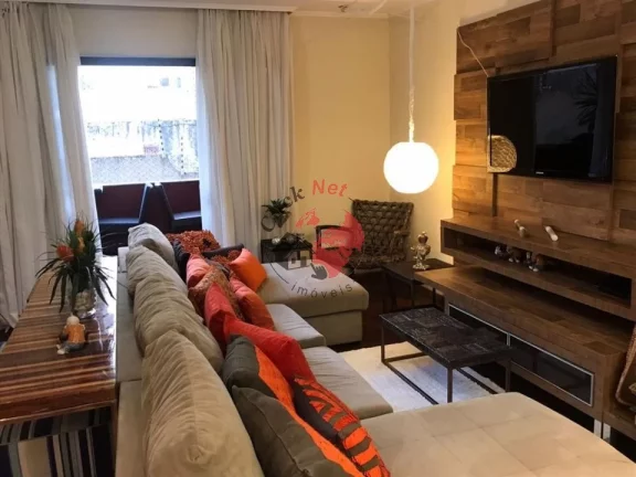 Imagem Apartamento Troco por casa na Praia , 3 dorm, 1 suíte, 3 sacada , 2 vagas, 150 m2,bairro Vila Valparaíso, Santo André