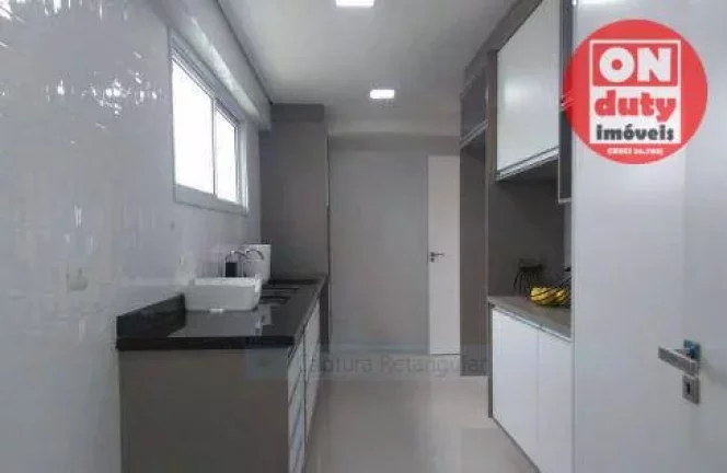 Imagem Cobertura vista mar piscina churrasqueira com 4 suítes à venda, 335 m² por R$ 3.500.000 - José Menino - Santos/SP