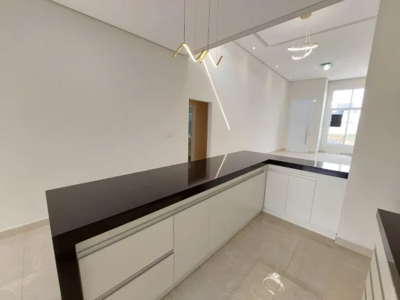 Imagem CASA MODERNA - ACABAMENTOS DE ÓTIMA QUALIDADE - CONDOMÍNIO PARQUE OLÍVIO FRANCESCHINI - HORTOLÂNDIA