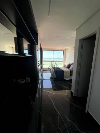 Imagem Apartamentos com varanda / sacada e vista definitiva para o mar a 150m da praia de Ponta de Matos em Cabedelo - AP2278