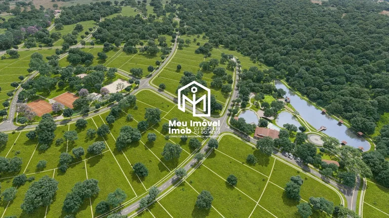 Imagem Cond Quintas do Cerrado GO-060 Lote 2.847,77m² Área Verde Lazer Completo Lagos