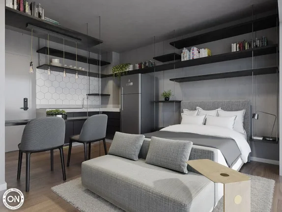 Imagem Apartamento Garden à venda em São Paulo, Jardim Paulista, com 1 quarto, 33,64m2
