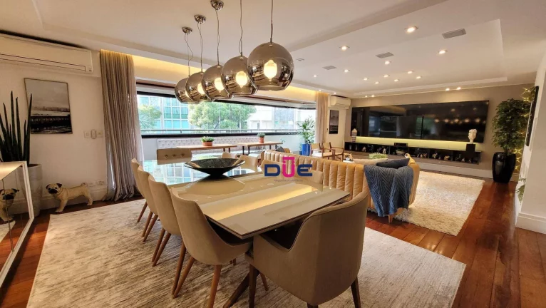 Imagem Apartamento com 4 dormitórios à venda, 214 m² por R$ 2.850.000,00 - Boqueirão - Santos/SP