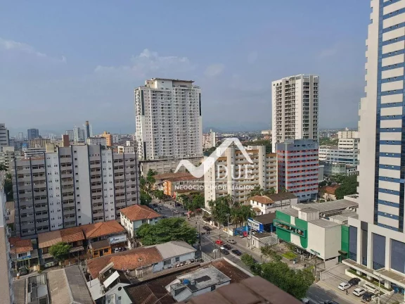 Imagem Apartamento com 2 quartos à venda, 84 m² por R$ 896.665 - Boqueirão - Santos/SP
