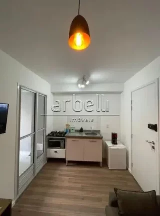 Imagem Apartamento com 31 M², 2 dormitórios, 1 banheiro social, cozinha integrada com a sala e varanda, s...