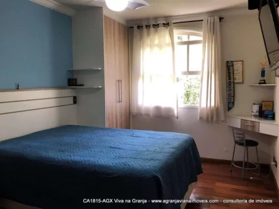 Imagem Cond. Passargada E - Espaçosa e confortável. Piscina, gourmet e campinho! Granja Viana, Cotia