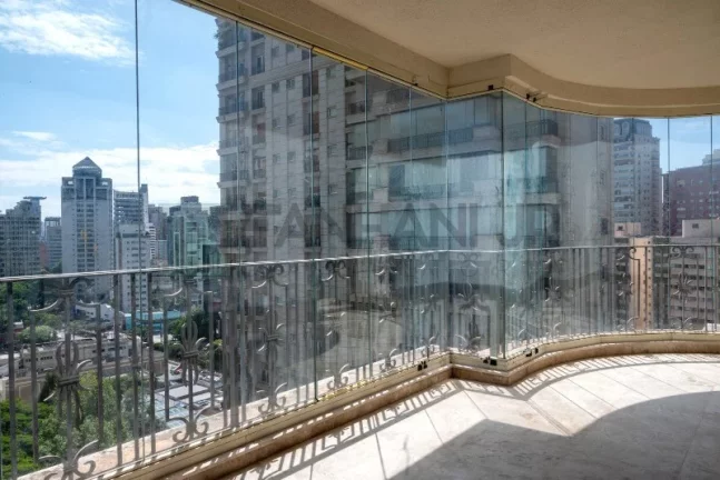 Imagem Apartamento de luxo à venda em São Paulo-SP, Jardim Paulistano: 3 quartos, 3 suítes, 3 salas, 5 banheiros, 3 vagas, 278m².