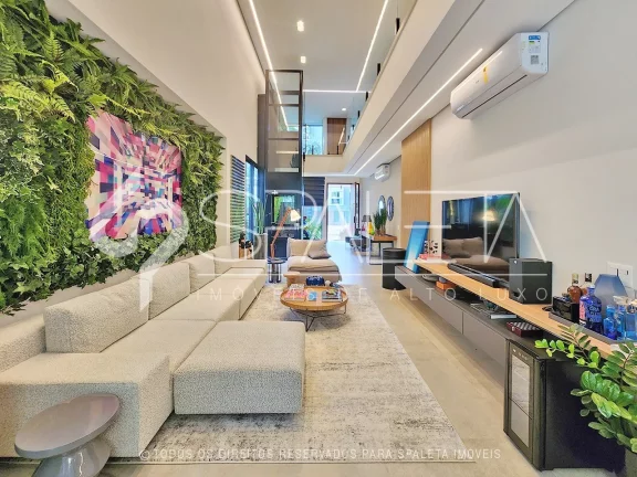 Imagem Magnífica residência totalmente mobiliada, decorada e com elevador à venda em Riviera de São Lourenço