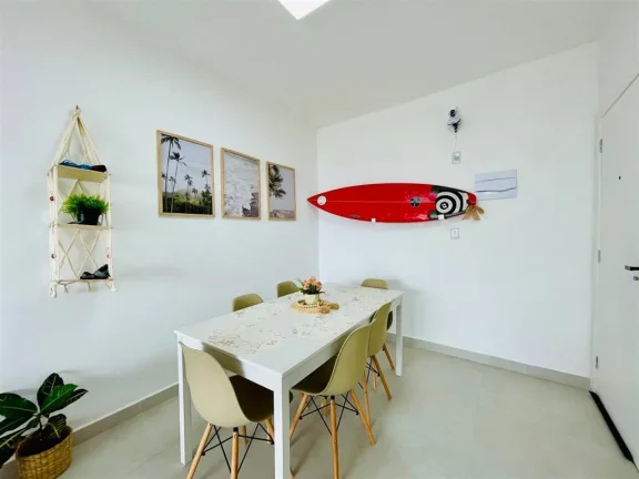 Imagem Apartamento 2 dormitórios com sacada vista mar em Praia Grande