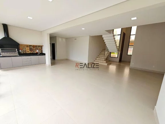 Imagem Sobrado com 4 suítes e escritório à venda, 320 m² por R$ 2.950.000 - Condomínio Fechado - Indaiatuba/SP