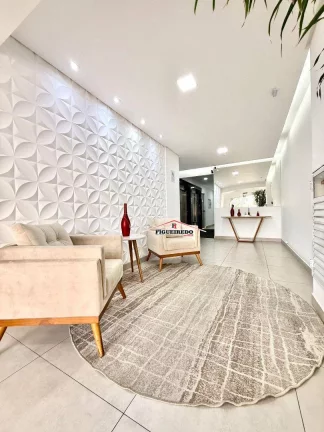 Imagem Apartamento à venda, 77 m² por R$ 470.000,00 - Aviação - Praia Grande/SP