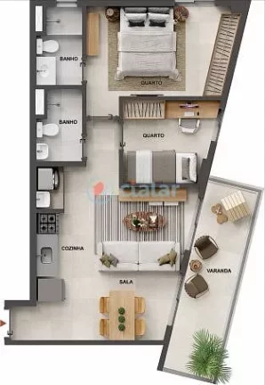 Imagem Apartamento à venda 1 Quarto 1 Vaga 51.4M Tijuca Rio de Janeiro - RJ | Cores da Tijuca Imagem Apartamento à venda 1 Quarto 1 Vaga 51.4M Tijuca Rio de Janeiro - RJ | Cores da Tijuca