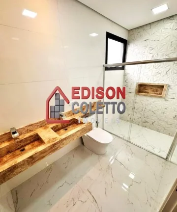Imagem Casa Nova a venda com piscina, Condomínio Ágape, Piracicaba!!