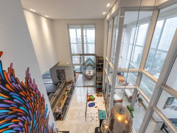 Imagem Apartamento chacara klabin sala com pé-direito duplo