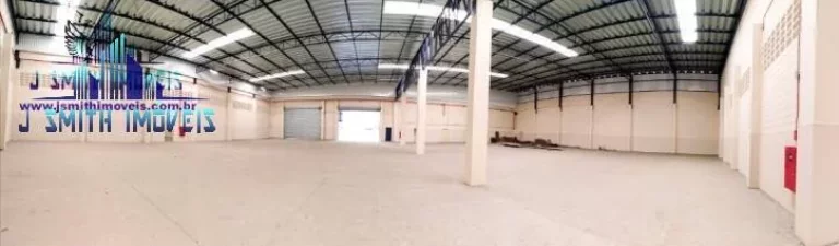Imagem Galpão COM RENDA. AC. 2.847m² para locação - Taboão da Serra.