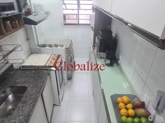Imagem Apartamento de 2 dormitórios com sacada na Vila Mathias em Santos por $ 450.000,00 mil