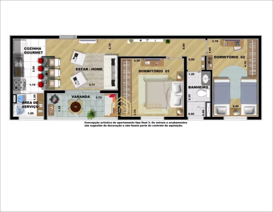 Imagem Apartamento Padrão