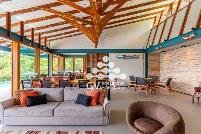 Imagem Casa com 4 dormitórios à venda, 573 m² por R$ 9.000.000,00 - Praia do Pulso - Ubatuba/SP