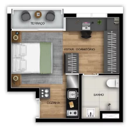 Imagem Apartamento à venda em São Paulo-SP, Vila Madalena! 3 quartos, 2 suítes, 3 banheiros, 2 vagas, 126,51 m². Condomínio Ecos Vila Madalena.