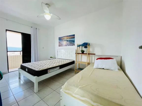 Imagem Apartamento 2 dormitórios com sacada vista mar em Praia Grande