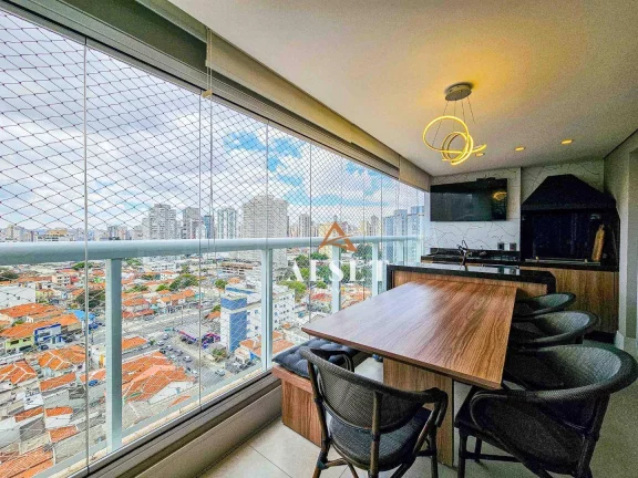 Imagem Apartamento impecável com 3 suítes e varanda gourmet no Tatuapé