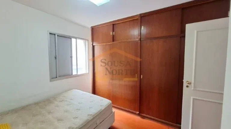 Imagem Apartamento com 64m², 2 dormitórios, sendo 1 com armários, banheiro reformado, sala para 2 ambien...