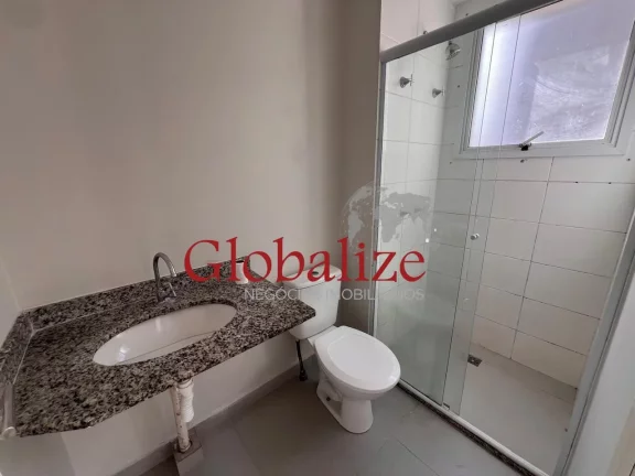 Imagem Apartamento com 1 suíte e 1 vaga demarcada em Prédio com Lazer completo no bairro da Vila Mathias em Santos por R$ 370 mil