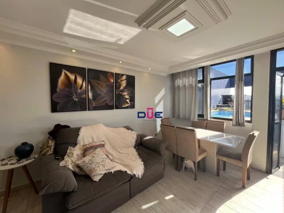 Imagem Cobertura com 3 dormitórios à venda, 138 m² por R$ 680.000,00 - Estuário - Santos/SP