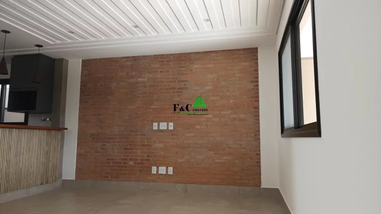 Imagem Casa em Condomínio para Venda em Hortolândia, Residencial Jardim de Mônaco, 3 dormitórios, 3 suítes, 1 banheiro, 2 vagas