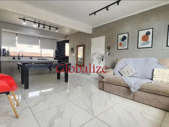Imagem Locação no Gonzaga Apartamento 2 dormitórios Modernizado e Mobiliado por Apenas R$ 3.200 o Pacote!