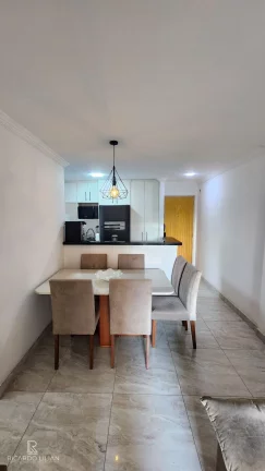 Imagem Apartamento com 3 dormitorios, uma vaga e sacada.