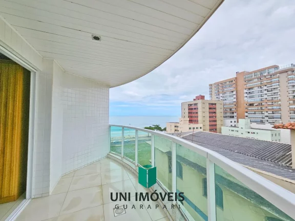 Imagem Imperdível ! Apto com vista para o mar 4 quartos/2suítes e 3 vagas de garagem na Praia do Morro .