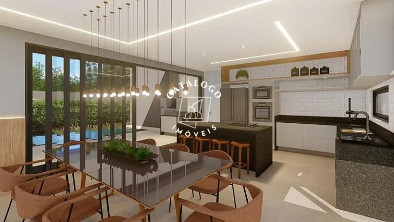 Imagem Casa em Condomínio a Venda no bairro Residencial e Empresarial Alphaville - Ribeirão Preto, SP
