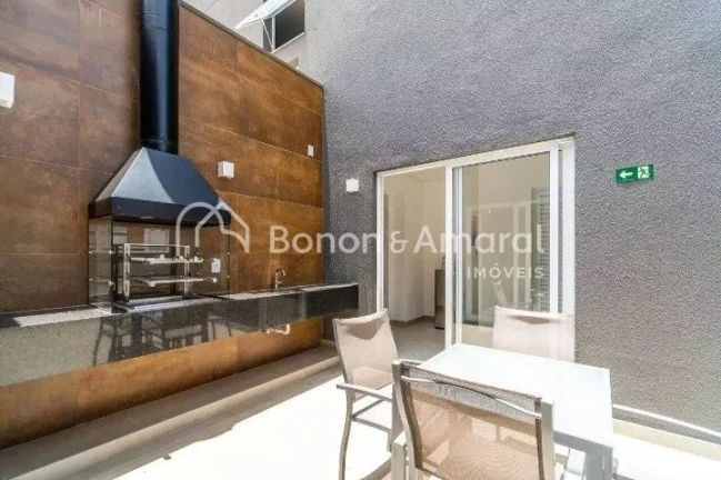 Imagem Studio moderno, acabamento impecável, com 42 m², mobiliado com 1 dormitório, suíte, sala integra...