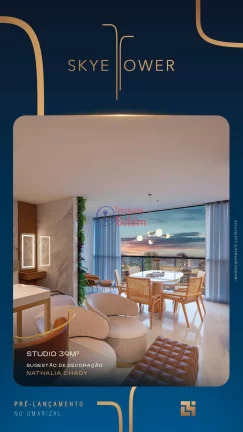 Imagem Imóveis Belém vende Skye Tower Studio de 39m² no Umarizal Imagem Imóveis Belém vende Skye Tower Studio de 39m² no Umarizal