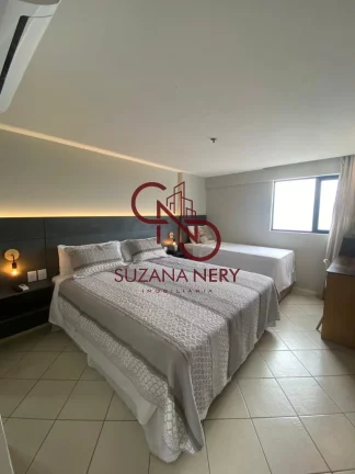 Imagem Flat vista mar mobiliado em Ponta Negra