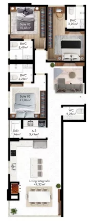 Imagem San Pietro Residence - Apartamento à venda no bairro Perequê - Porto Belo/SC