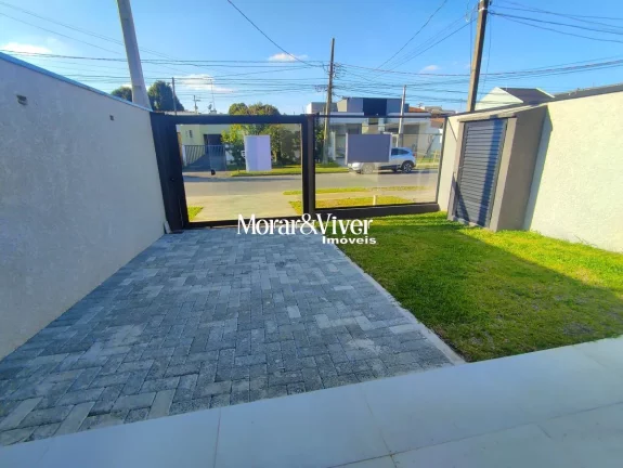 Imagem Casa para Venda em São José dos Pinhais, Cruzeiro, 3 dormitórios, 1 suíte, 2 banheiros, 2 vagas