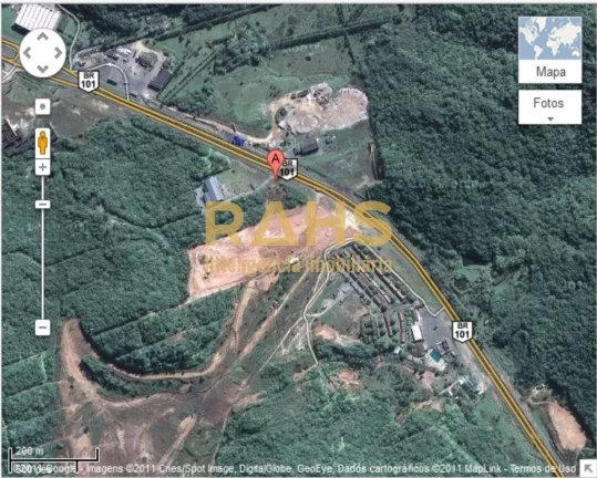 Imagem Uma área de 50.000 m² com 127,85 m de frente para BR 101 Próximo a entrada de Camboriú SC Com a ...