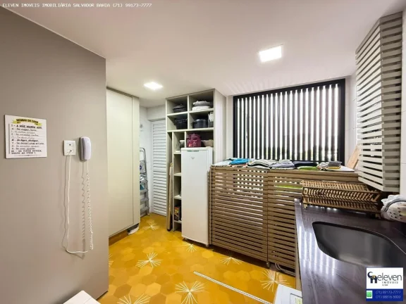 Imagem APARTAMENTO ALTO PADRÃO COM VISTA MAR EM PATAMARES  155M², 3 VAGAS, FINAMENTE DECORADO