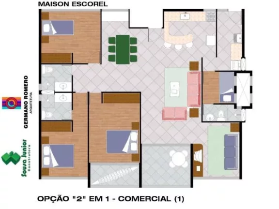 Imagem Apartamento Duplex à venda, 60 m² por R$ 781.480,00 - Cabo Branco - João Pessoa/PB