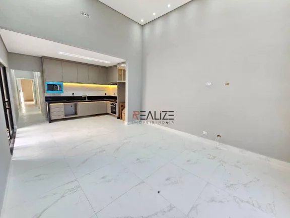 Imagem Casa com 3 dormitórios à venda, 138 m² por R$ 1.170.000 - Condomínio Fechado - Indaiatuba/SP