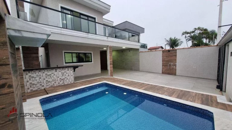 Imagem Sobrado com 3 dormitórios à venda, 190 m² por R$ 1.400.000,00 - Balneário Flórida - Praia Grande/SP