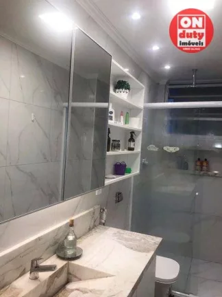 Imagem Apartamento à venda, 137 m² por R$ 850.000,00 - Gonzaga - Santos/SP