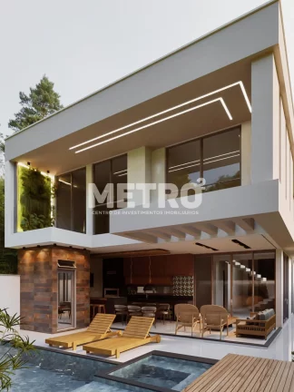 Imagem Casa à venda no Alphaville com 4 quartos, gourmet, piscina, PETROLINA - PE