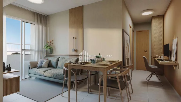 Imagem Apartamento com 2 dormitórios à venda, 43 m² por R$ 222.900 - Parque Piauí - Teresina/PI